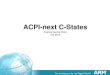 LCU13: ACPI power state mapping