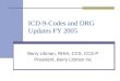 ICD-9-Codes and DRG Updates FY 2005