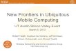 Wireless Presentation for UT in Silicon Valley 2013