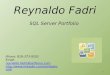 Reynaldo Fadri’S Porfolio