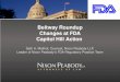 Beltway Roundup/Changes at FDA/Capitol Hill Action