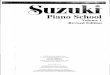 Suzuki piano-school-volume-1