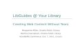 LibGuides @ Your Library