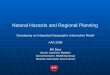 Natural Hazards and Regional Planning