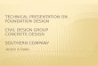 Technical Presentation on Foundation Design