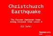 Christchurch Earthquake