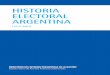 Historia Electoral Argentina (1912-2007)