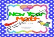 New year math unit for pre k, kindergarten and 1st grade (preview)