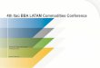 4th Itaú BBA LATAM Commodities Conference