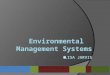 Environmental Management System Development