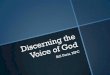 Discerning the Voice of God by Bill Faris, MPC