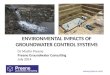 Environmental Impacts of Groundwater Control and Dewatering