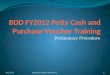Bdd Petty Cash And Purchase Voucher Training For Internet