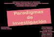Paradigmas De Investigacion