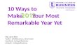 10 Ways to Make 2012 Your Best Year Ever