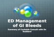 GI Bleeding Summary