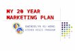 My 20 year marketing plan
