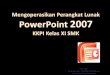 Belajar Powerpoint-Fikri aulia 0104510021