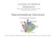 Nanomedical devices