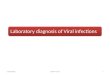 Lab diagnosis of viruses