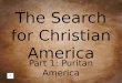The search for christian america