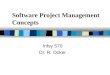 Software Project Management Concepts Infsy 570