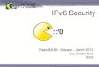 Ipv6 Security with Mikrotik RouterOS by Wardner Maia