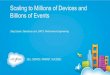 Scaling to Millions of Devices and Billions of Events