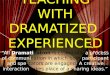 Teaching with dramatized