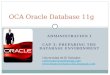 Preparando el entorno de la base de datos Oracle 11g Administration I-Z052-03