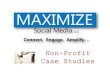Maximize Social Media Non-Profit Case Studies