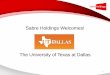 Sabre Holdings UTD campus visit