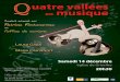 Quatre Vallées en Musique - Samedi 14 Décembre 2013 - Griselles - Loiret