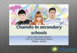 Chamilo in seconday schools by Juan Carlos Raña