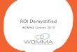 ROI Demystified WOMMA Summit 2010