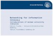 Networking for information literacy – collaborations of German university libraries - Fabian Franke