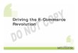 Driving the E-commerce revolution