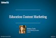Education Content Marketing - Brittany Curtis