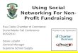 Using Social Networking For Non-Profit Fundraising
