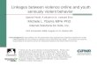 Linkages between violence online and youth seriously violent behavior