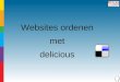 Favoriete websites verzamelen via Delicious