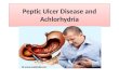 Achlorhydria and peptic ulcer