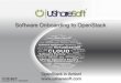 UShareSoft OpenStack in Action Sept 2011