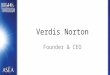 Verdis Norton Launch Presentation