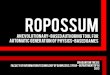 Ropossum: A Game That Generates Itself