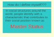 Master Status Powerpoint