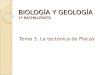 Biología y geología Tema 3. tectónica de placas