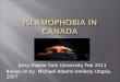 Islamophobia in canada