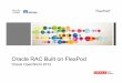 Oracle RAC built on Flexpod