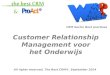 Customer Relationship Management (CRM) voor Onderwijsinstellingen